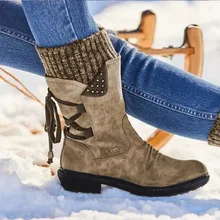 MoneRffi; коллекция года; Лидер продаж; обувь для ранней зимы; женские ботинки на плоской подошве; модные вязаные женские ботинки в стиле пэчворк; женские короткие ботинки; botas