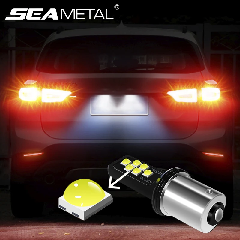 

Car Brake Lights Signal Lamp BA15S 1156 BA15D 1157 T20 7440 Auto Tail Lights Stop Warning Sign LED Lamp Bulbs Canbus No Error