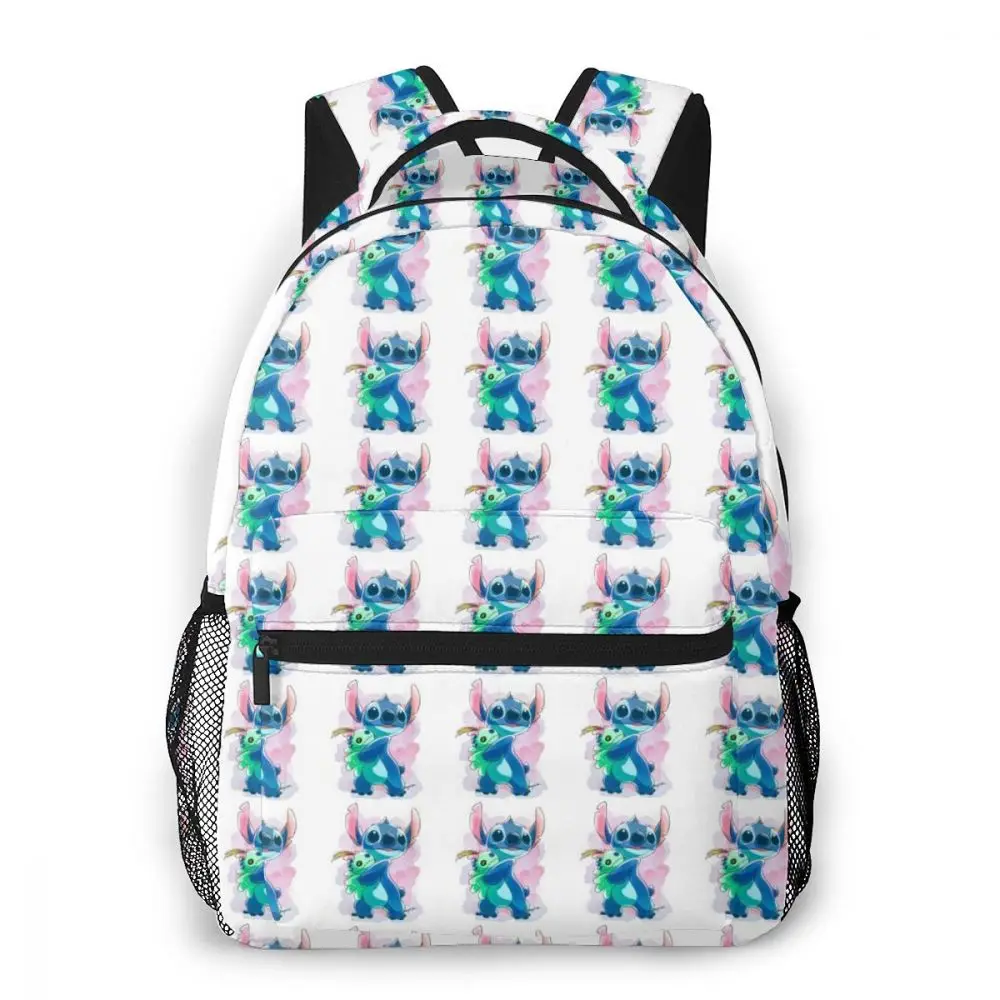 

Cartoon Image Print Annie Lilo & Stitch Stitch Has A Glitch lovely alien baby Stitch Casual Backpack