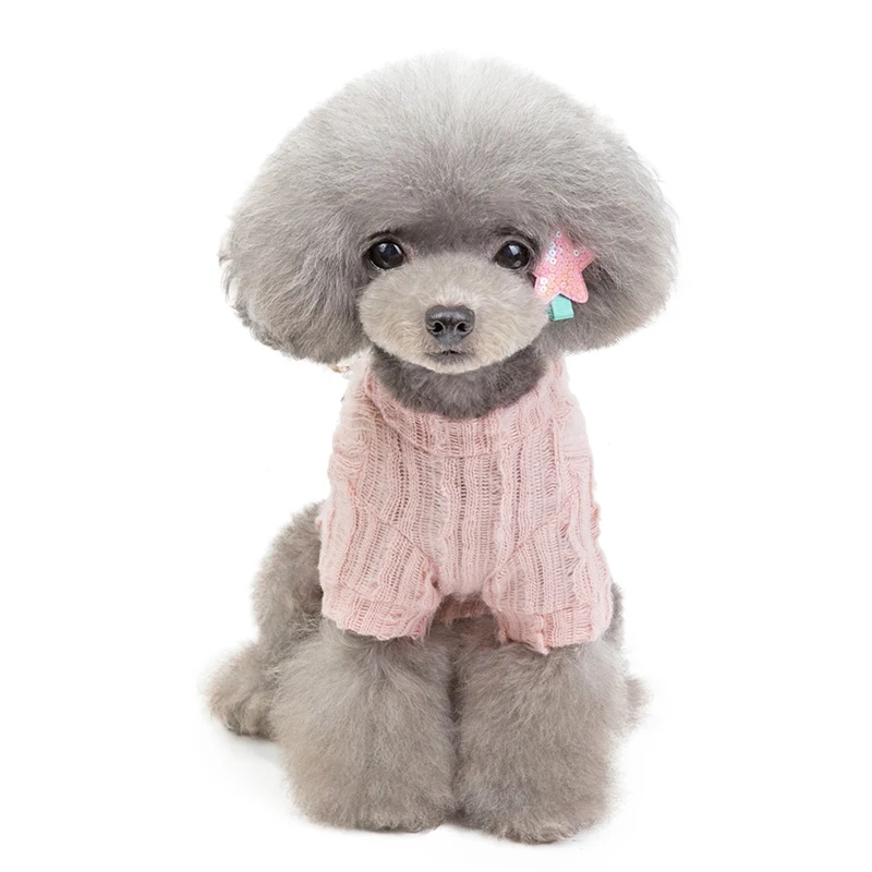 Корейский стиль модный свитер свитеры для домашних животных зимой для маленьких свитер для собаки для кошки одежда для домашних кошек для сохранения тепла собак Swe