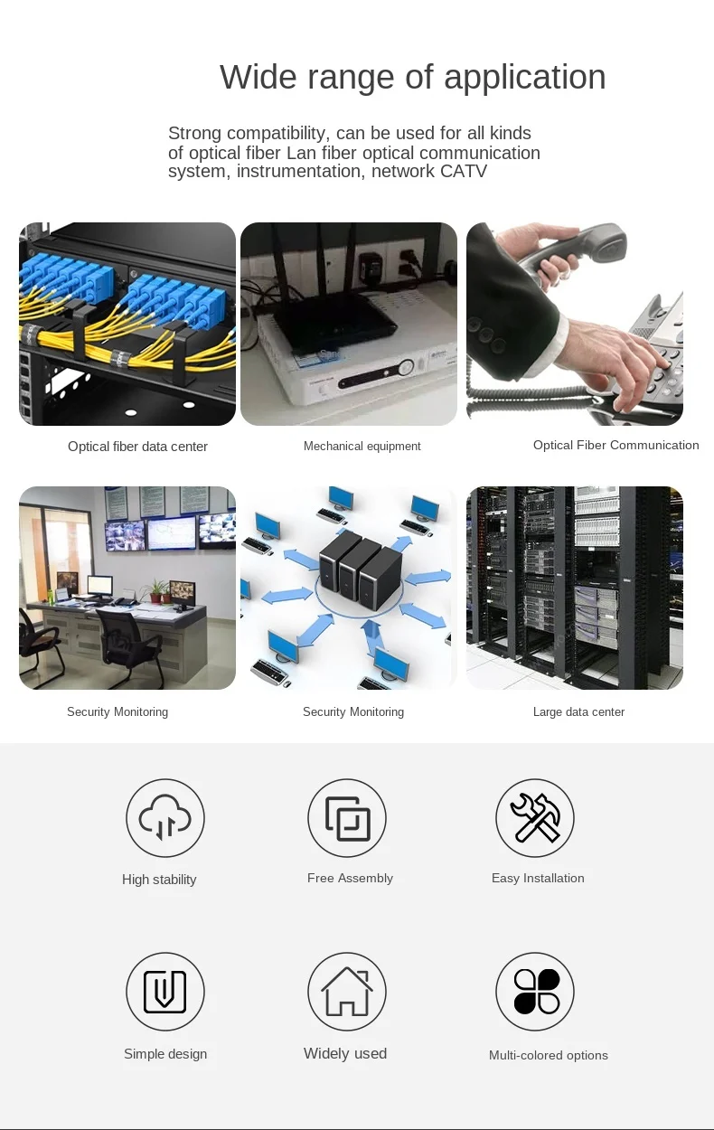 óptica, Cabo SC Fibra Óptica, Tomada de informações