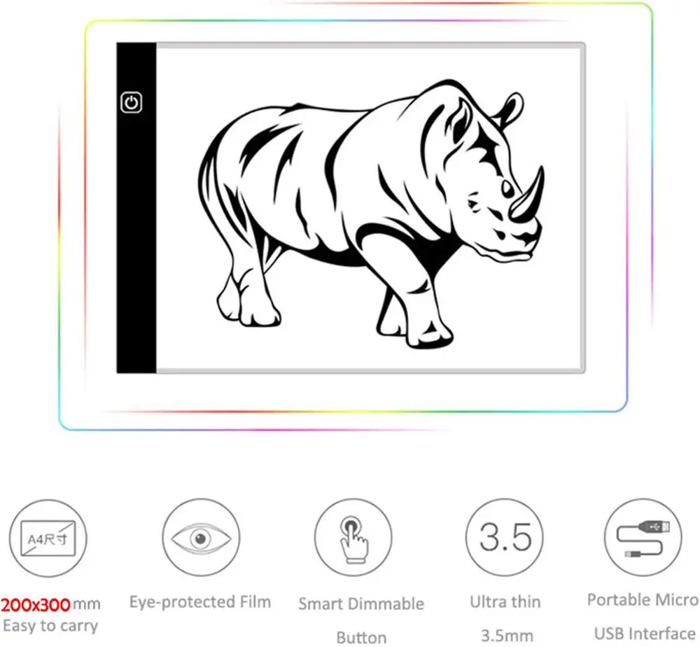 5D-DIY-Diamond-Painting-Accessories-A4-LED-Diamond-Painting-Light-Pad-Holder-Diamond-Embroidery-Cross-Stitch