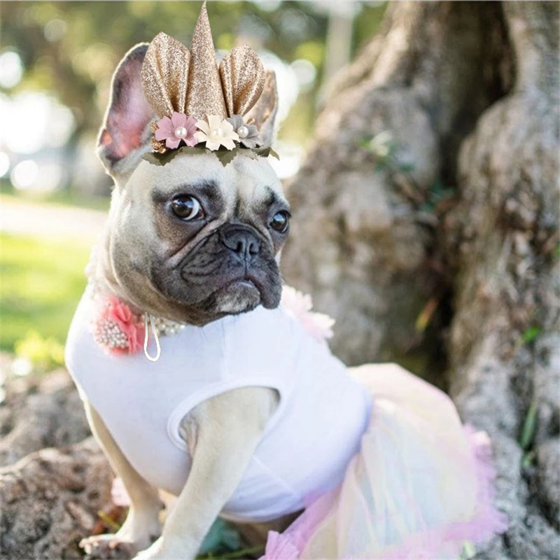 

Halloween Pet Unicorn Shape Decorative Hat Party Supplies Cat Dog Pet Headwear Cos Halloween Pet Hat Pet Costume Accessory