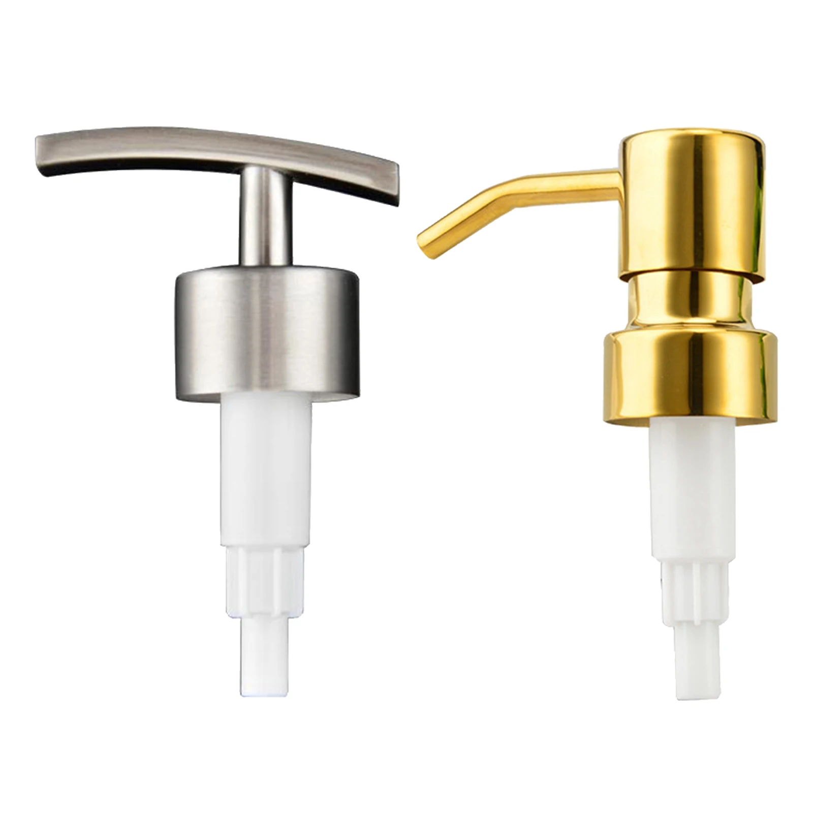 Stainless Steel Soap Dispenser Pump Head Replacement Spare Parts for Standard 28/400