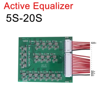

5S to 20S Active Equalizer Balance Energy Transfer BMS Protection board Li-ion Lifepo4 Lithium Battery 7S 8S 10S 13S 14S 16S