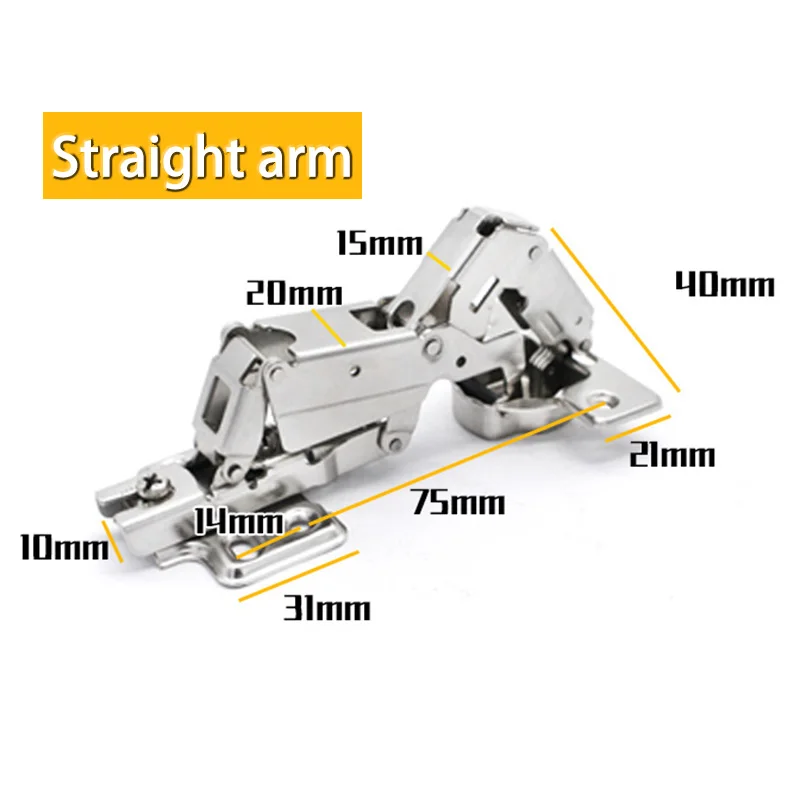 

165 Degree Folded Hinges Corner Thick Cabinet Cupboard Door Adjustable Doorhinge Suitable For All Kinds Of Furniture