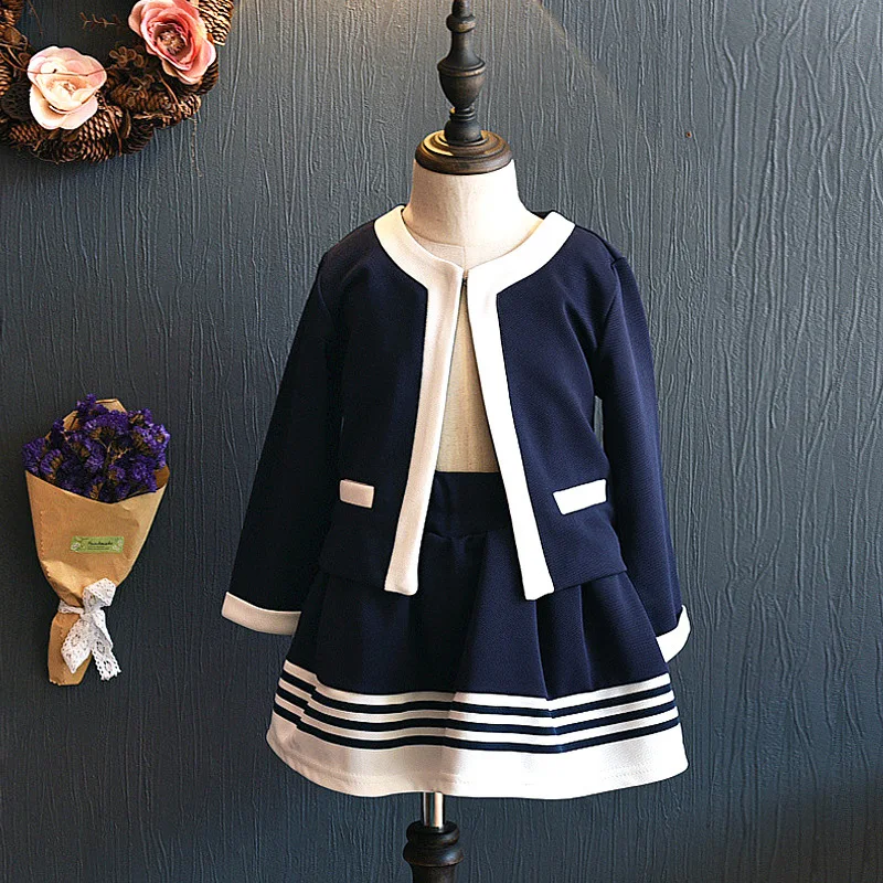 

Agent Girls Korean-style Childrenswear Spring Set Kids Clothes 2017 New Style F057 GG