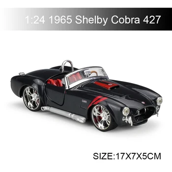 

Maisto 1:24 diecast Car 1965 Shelby Cobra 427 Diecast Car Model Toy Vehicle Car Model Maisto Models Kids Car