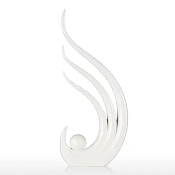 

Soar Fiberglass Sculpture Original Design Elegant Shape Escultura Artwork Art Modern Sculpture Accessories Artwork
