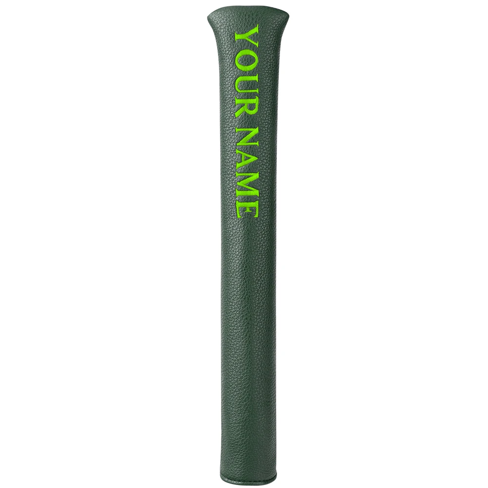 Dark Green Устройство для прицеливания палка крышка индивидуальный кожаный высокого качества дизайн на заказ многоцветные - Цвет: Dark Green