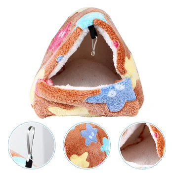 

1pc Pet Nest Unique Warm Chic Rabbits Cave Rats Nest Guinea Pig Bed for Sleep