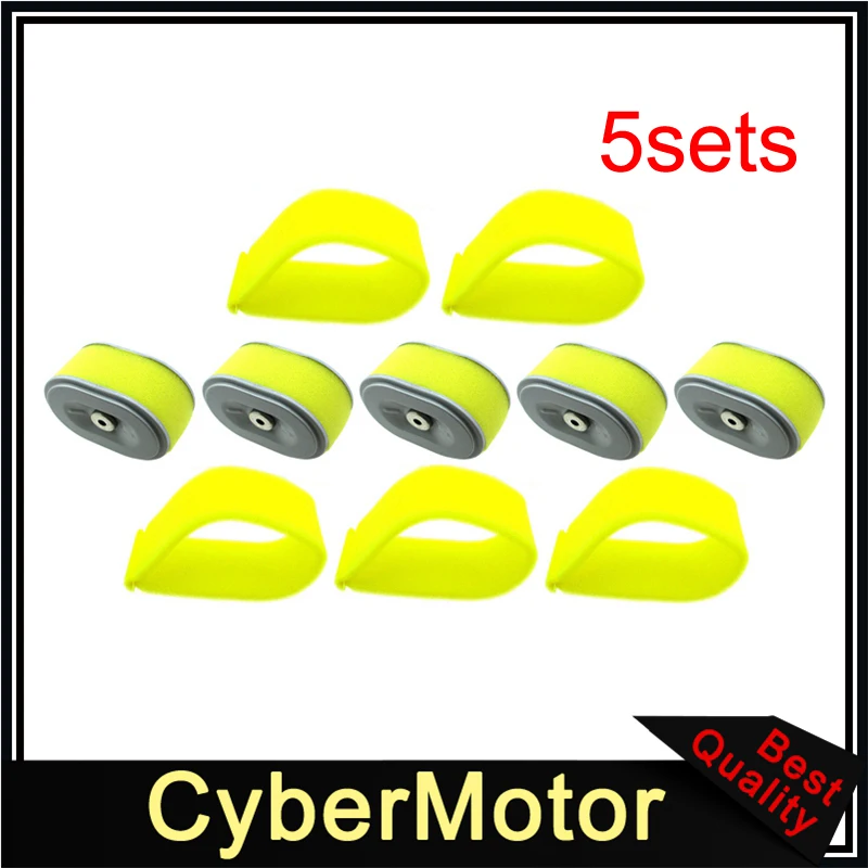 5sets Воздушный фильтр для Honda 17210-ZE0-505 17210-ZE0-820 17210-ZE0-822 John Deere AM123909 MIU11464 180A 180B 180C 220A 220B 220C 260B - Цвет: 5sets