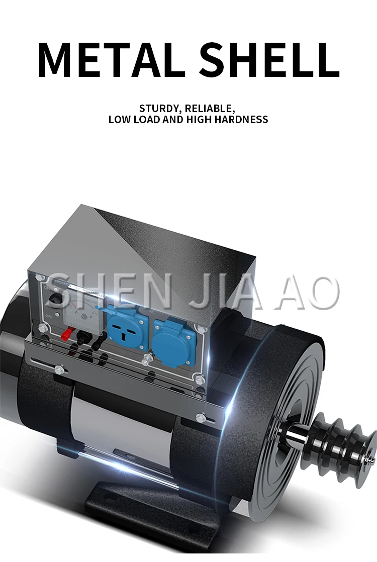 Small Generator 10KW Single-phase Motor Diesel Generator Set All Copper Inner Co