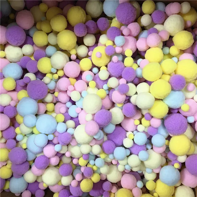 Mix Color 15mm 2mm 2.5mm 3mm Mini Pom Poms Decoration Pompom Ball Furball  Home Wedding Decor Diy Sewing Craft Supplies - Diy Craft Supplies -  AliExpress