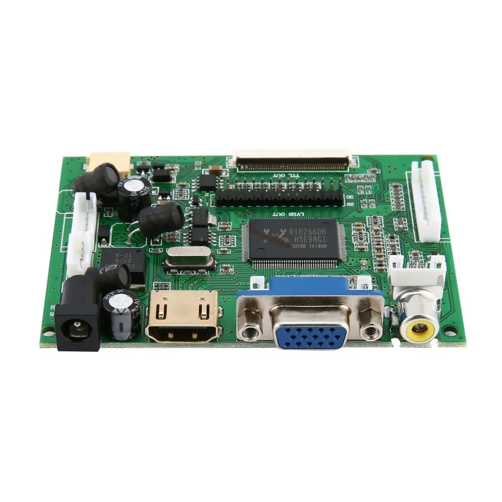 

165*100*5 mm 7 Inch Digital Display LCD TFT Shield Display Module HDMI+VGA+Video Driver Board for Raspberry Pi drop ship