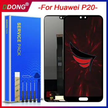 

AAA Quality For Huawei P20 EML-L09 EML-L22 EML-L29 EML-AL00 LCD+Frame Lcd Display Touch Screen Digitizer Assembly Repair tools