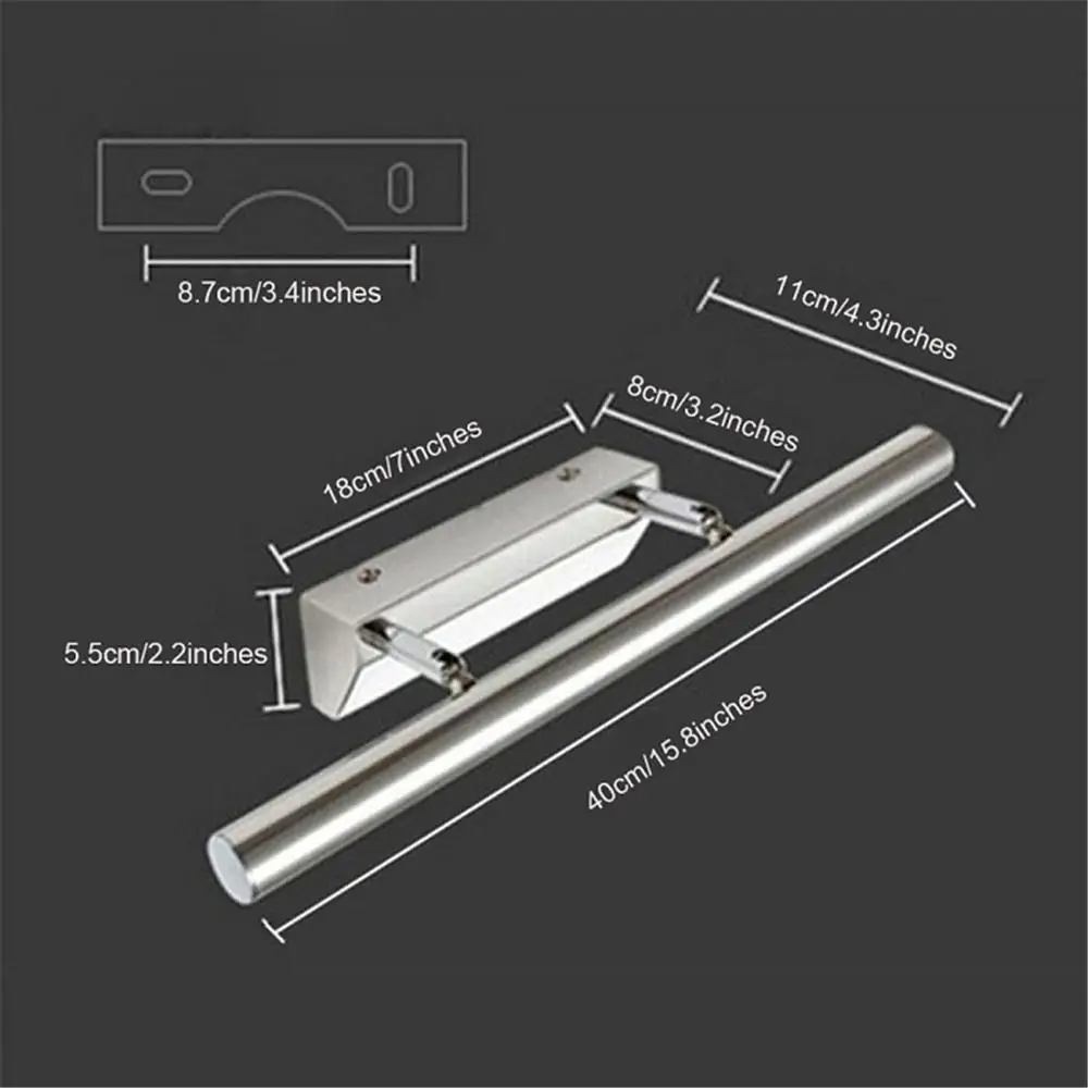 Светодиодная подсветка для зеркала 5 Вт 40 см/15 8 дюйма|table night light|table tennis table free