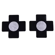 5 пар, сексуальное женское нижнее белье, бюстгальтер, наклейки на грудь, ультратонкие, один раз, черные, розовые, красные, крест, наклейки на соски