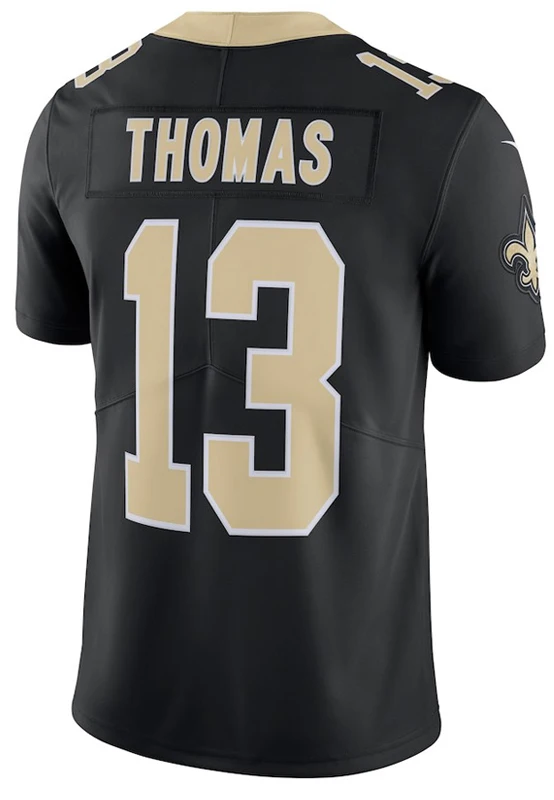 41 Alvin Kamara jersey 9 Drew Brees 28 Adrian Peterson 23 Marshon Lattimore 13 Michael Thomas JERSEY - Цвет: Limited