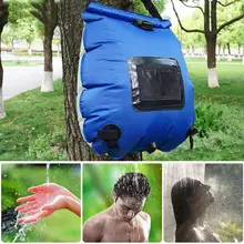 

40%HOT20L Outdoor Portable Camping Hiking Solar Heated Shower Bathing Water Bag Pouch
