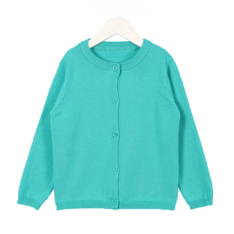 Light Blue Осенний хлопковый свитер; Топ; одежда для маленьких детей; кардиган для маленьких мальчиков и девочек; вязаный кардиган для мальчиков и девочек; свитер; детская весенняя одежда - Цвет: Light Blue