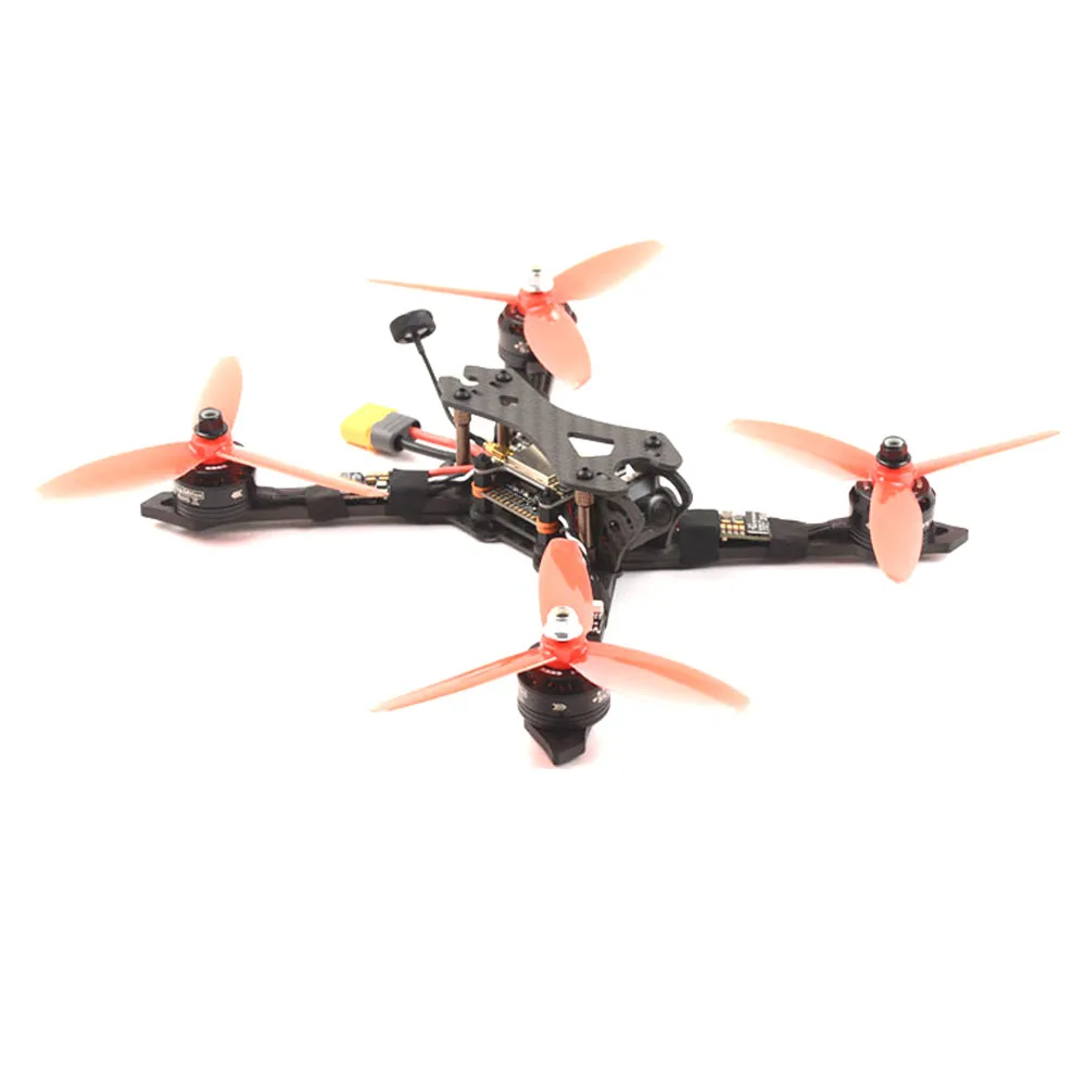 Skystars STX225 новичок DIY версия FPV гоночный Радиоуправляемый Дрон комплект версия RGB35A BLHEL32 2205 2300kv двигатель 600 мВт VTX 1200TVL камера