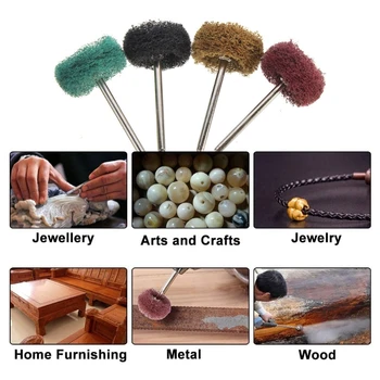 

40 PCS Abrasive Wheel Buffing Wheels Polishing Wheel Set for Dr emel Rotary Tool 6XDD