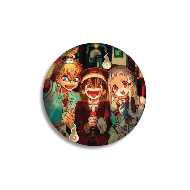 Toilet Bound Hanako Kun Anime Badges on a Backpack NENE Anime Icons Pins Badge Decoration Brooches Metal Badges For Clothes DIY 7