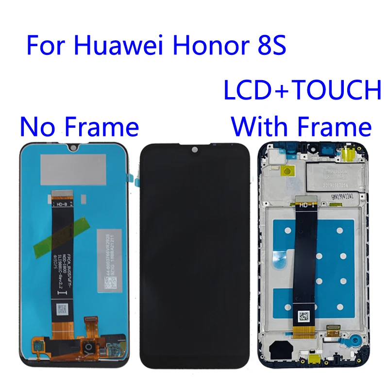 

New 5.71'' LCD For Huawei Honor 8S LCD Display with Frame Digitizer Assembly Touch Screen AMN-LX1 Lcd replace Repair Parts