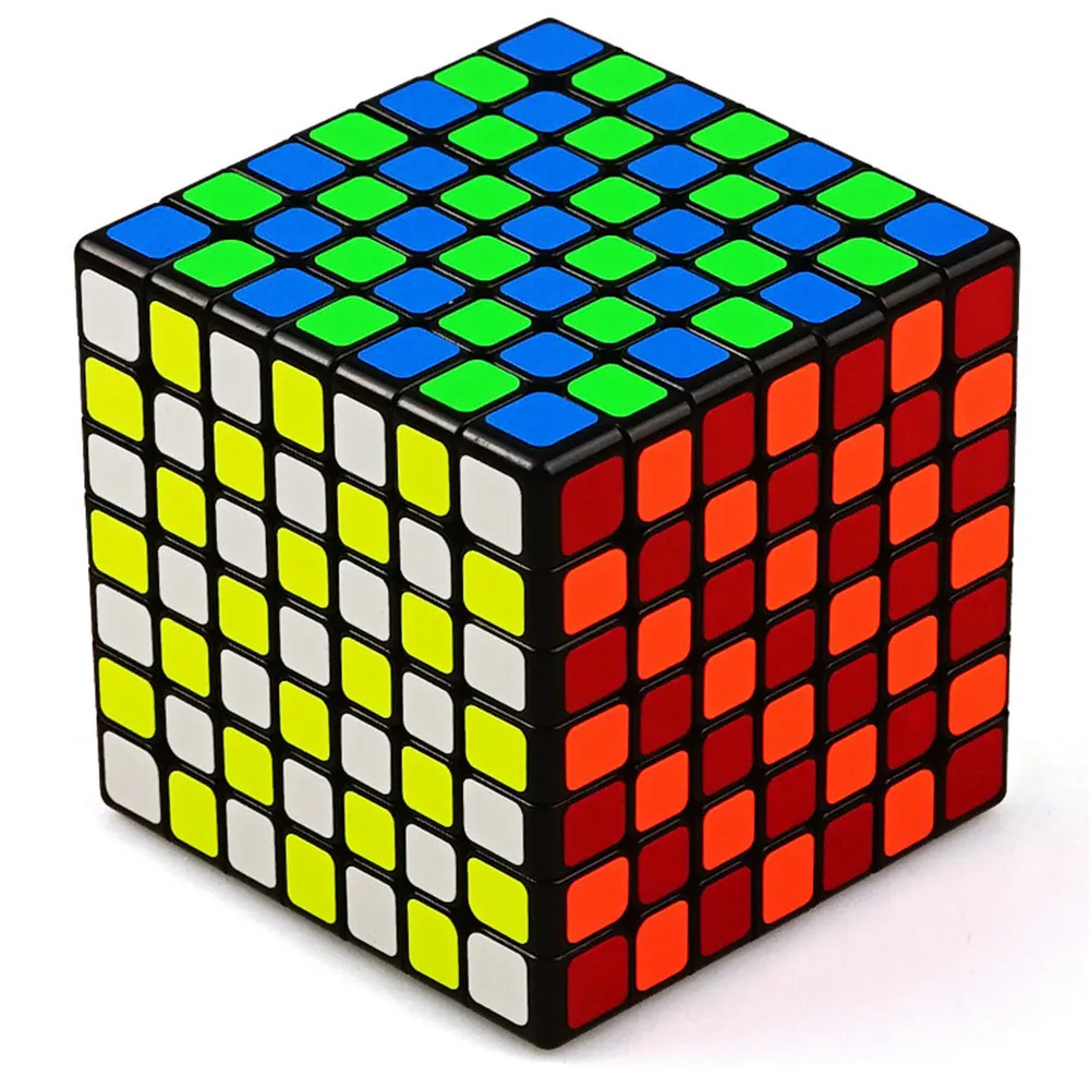 ShengShou ChuanQi 7x7x7 безопасный АБС пластик Профессиональный Твист Головоломка волшебный куб Intelligence7x7 кубар-Рубик на скорость детские игрушки подарок