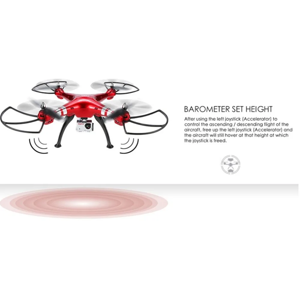 SYMA X8Hg Дрон 8MP 2,4G Радиоуправляемый вертолет дроны HD Воздушный самолет пульт дистанционного управления Дрон четырехосевой Квадрокоптер модель