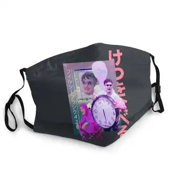 

Vaporwave Filthy Frank 420 Adult Reusable Face Mask Anti Haze Dustproof Mask Protection Cover Respirator Mouth Muffle