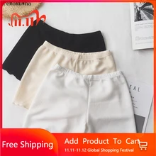 AreMoMuWha verano coreano de la seguridad de las mujeres pantalones cortos Anti luz de Color sólido pequeño Curling pantalones cortos sección delgada seguro pantalones cortos QX972
