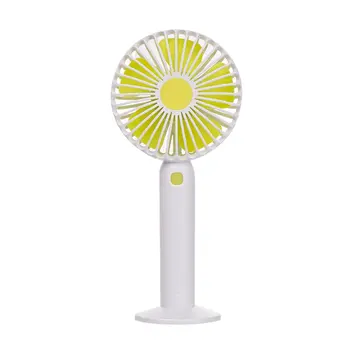 

Portable Mini Handheld Fan 3 Speeds Adjustable Desktop Fan USB Rechargeable Summer Cooling Fan for Travel Home