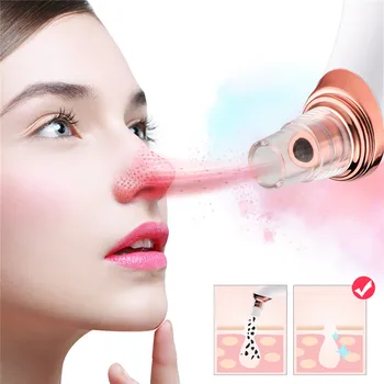 

Blackhead Remover Vacuum Suction Facial Pore Cleaner Face Deep Nose Clean Acne Comedones Extractor Pimple Removal Skin Care Tool