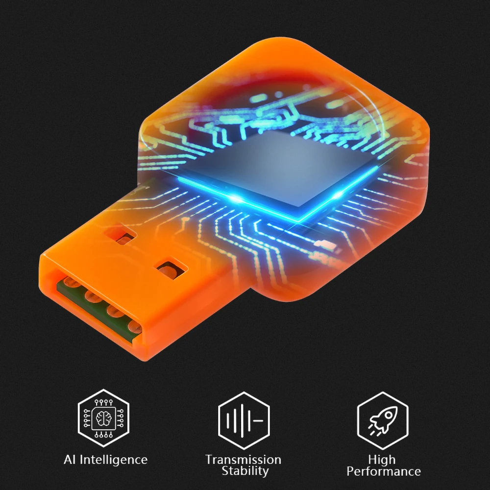Мини USB микрофон AI Smart Mic Портативный Поддержка многоязычного перевода студийный, для речи для ноутбука ноутбук ПК