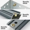Carbon Steel Hand Rivet Nut Gun Head nuts Simple installation Manual Riveter Rivnut Tool for Nuts M3 M4 M5 M6 M8 M10 with 300PCS 6