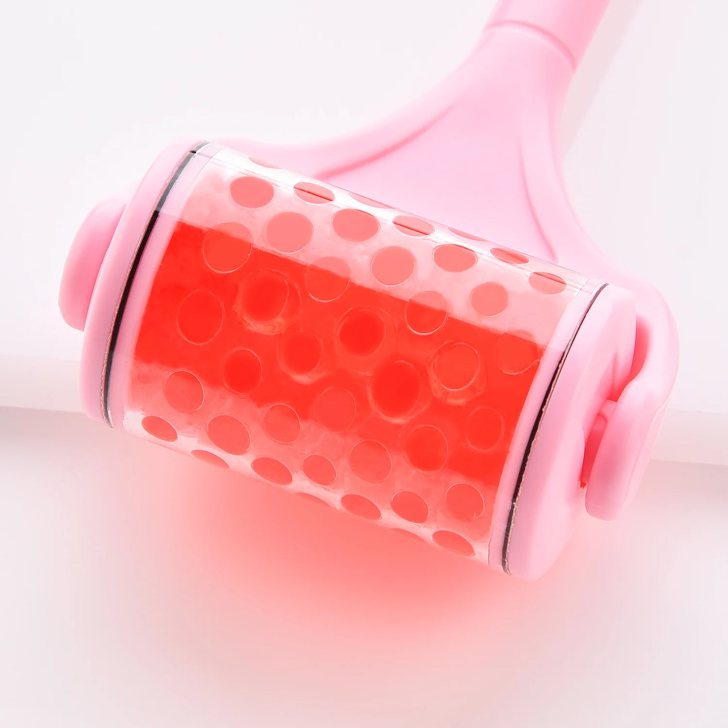 Антицеллюлитный массаж для лица лифтинг кисти 2 цвета сотовый ролик массажер мини колесо мяч пластиковая ручка инструмент для красоты