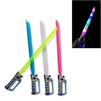 

Safe Safe Plastic Lightsaber Toy With Infrared Rays Samurai sword Luminous Laser Sword Light up Led Flashing Lightstick Kids Toy