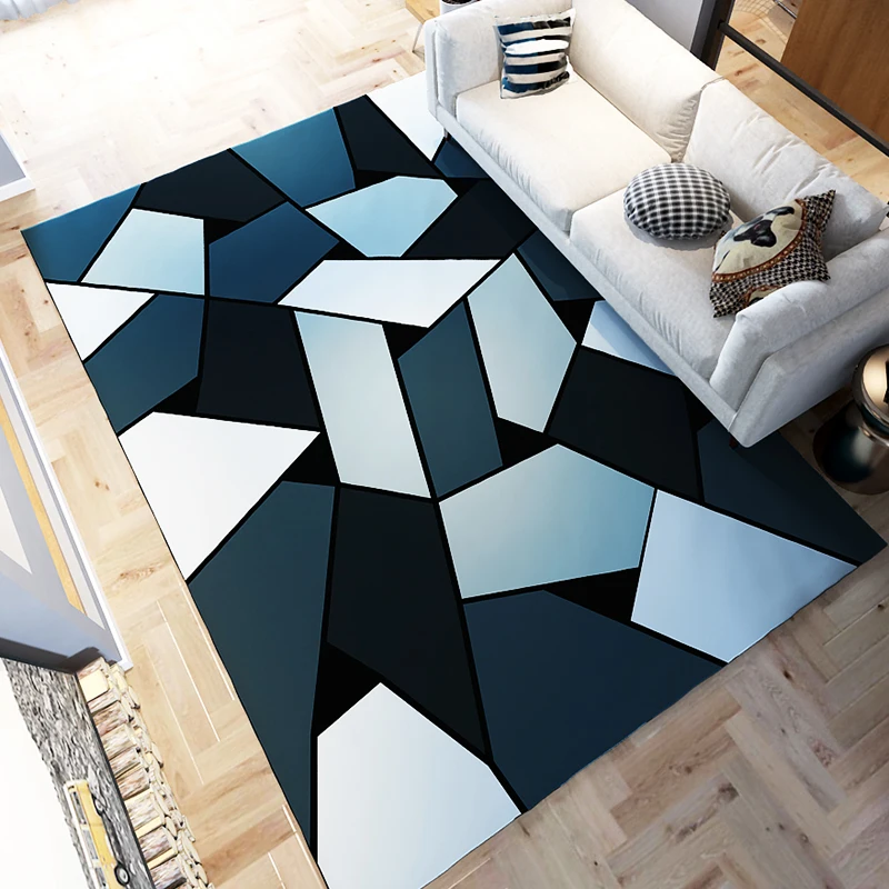 Modern living room / bedroom carpet geometric style carpet non-slip soft carpet children's room carpet area rug for living room Modern living room / bedroom carpet geometric style carpet non-slip soft carpet children's room carpet area rug for living room