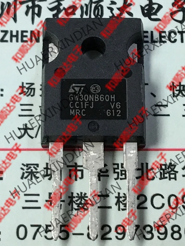 20 шт./лот GW30NB60H STGW30NB60H TO-247