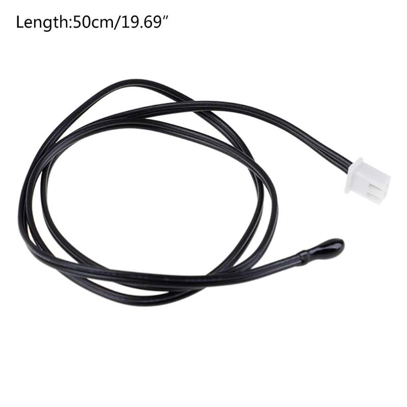 NTC 10K Thermistor Temperature Sensor Air Conditioning Temperature Sensor Water Drop Head Control Probe 10K