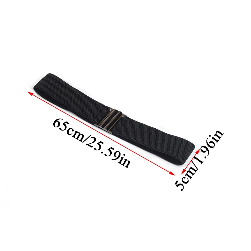 Женский ремень с двойной металлической пряжкой 1 шт.|Женские ремни| |