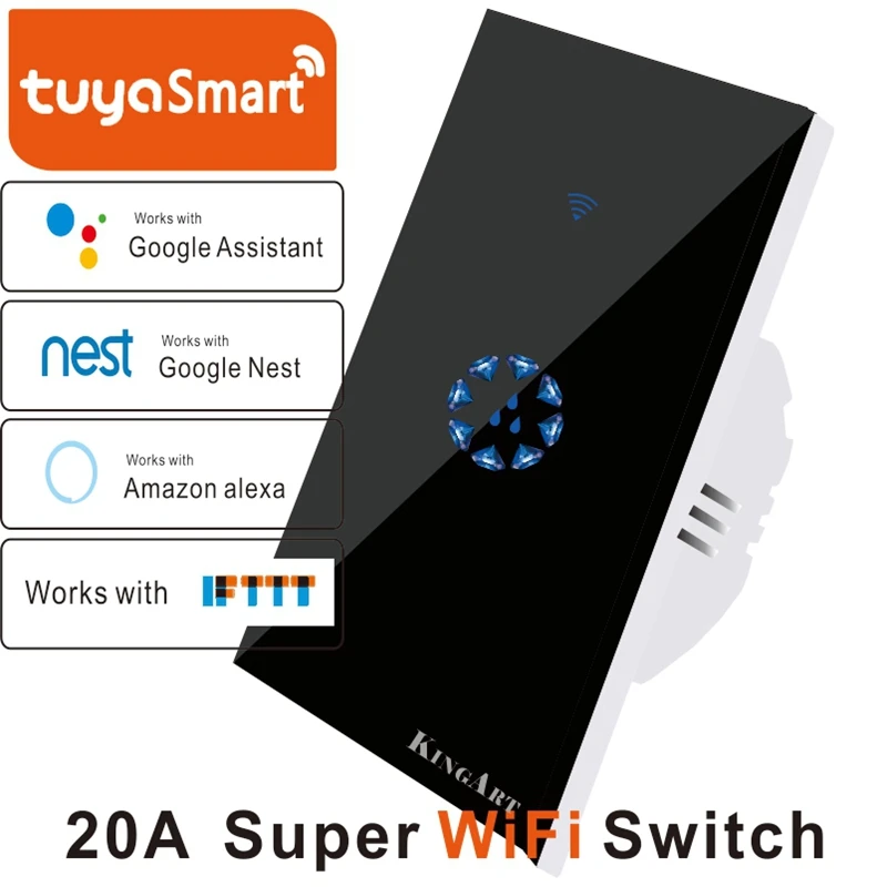 Горячий пресс-переключатель умный Wifi водный HeaterSwitch котел Alexa переключатели Google Home голосовой разъем для США открытый таймер 4G приложение Cont