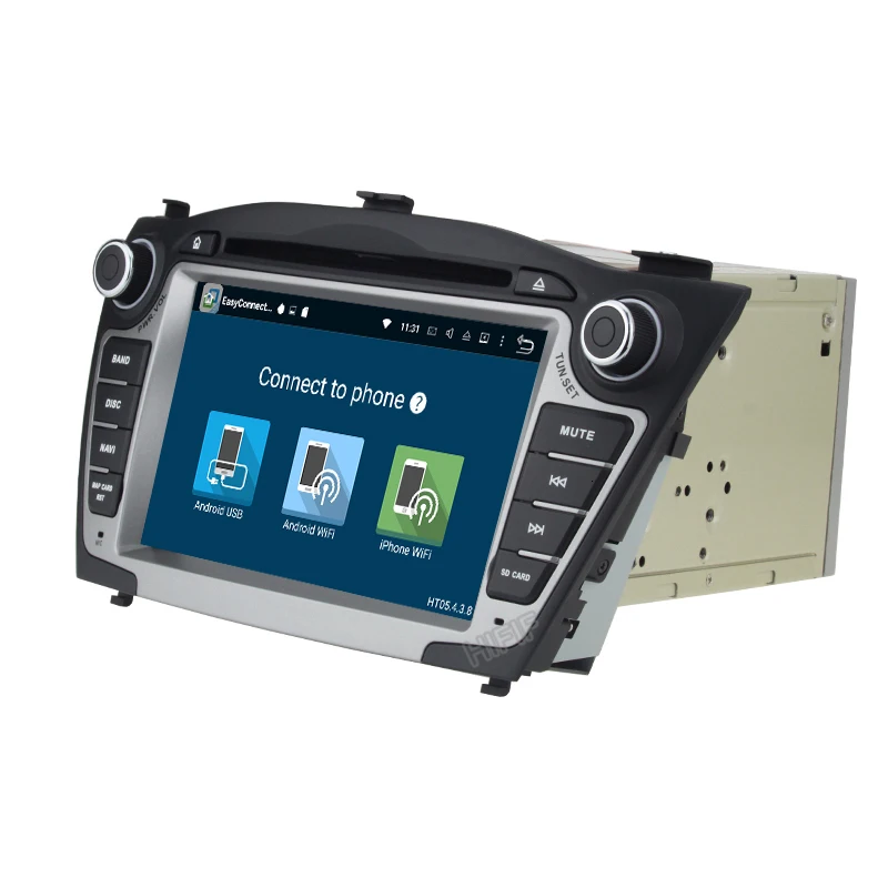 Perfect IPS Car Multimedia Player Car Radio GPS Two Din Android 9.0 For Hyundai/IX35/TUCSON 2009-2015 OBD2 Bluetooth DSP 1080P Wifi 4