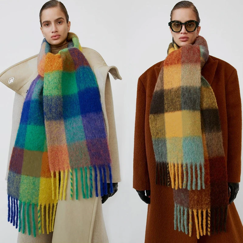 Comprar Bufanda de cachemir para El invierno marca Sacrf para mujer bufandas de diseño de Manta bufandas de marca de lujo 2019 para pashmina de señora