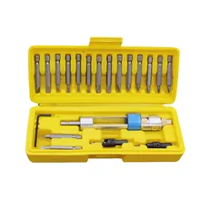 20pc HSS Swivel Head Drill Driver Bit Set Quick-Change Countersink Drill Driver Bit Screwdriver Drilling Home Tool Sets 20pc HSS Swivel Head Drill Driver Bit Set Quick-Change Countersink Drill Driver Bit Screwdriver Drilling Home Tool Sets