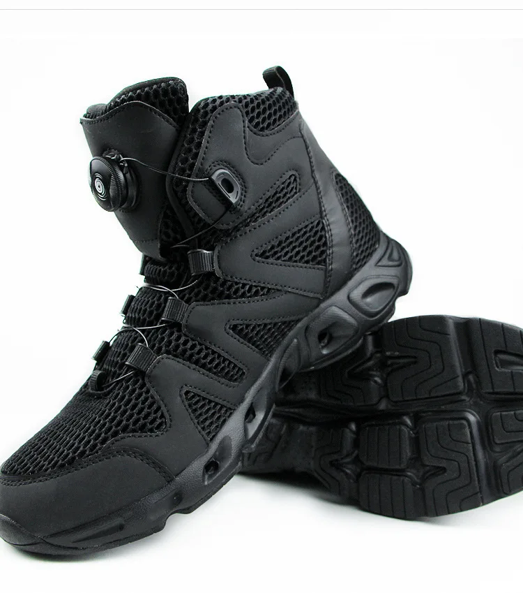 Eu 37-44 Light Amphibious Tactical Boots Outdoor Camping Hiking Trekking Wading Shoes Women Sports Training Ventilation Sneakers