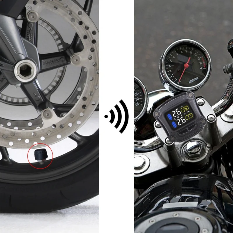 M3 система контроля давления в шинах TPMS беспроводная мотоцикл шины двигатель Fatbike