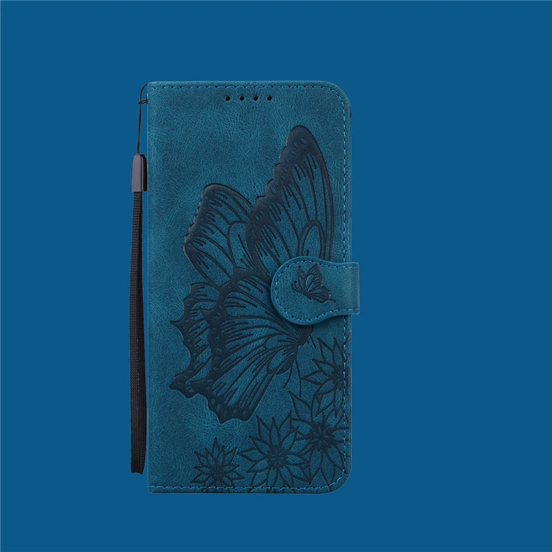 New Retro Embossed Big Butterfly Pattern For Xiaomi Mi 10T Pro 5G For Xiaomi Mi 10T Lite Wallet Case Cover best flip cover for xiaomi Cases For Xiaomi